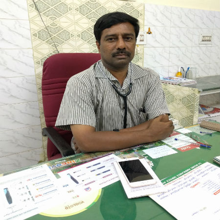 Dr. V Anjaneya Prasad - General Physician in Labbipet, Vijayawada